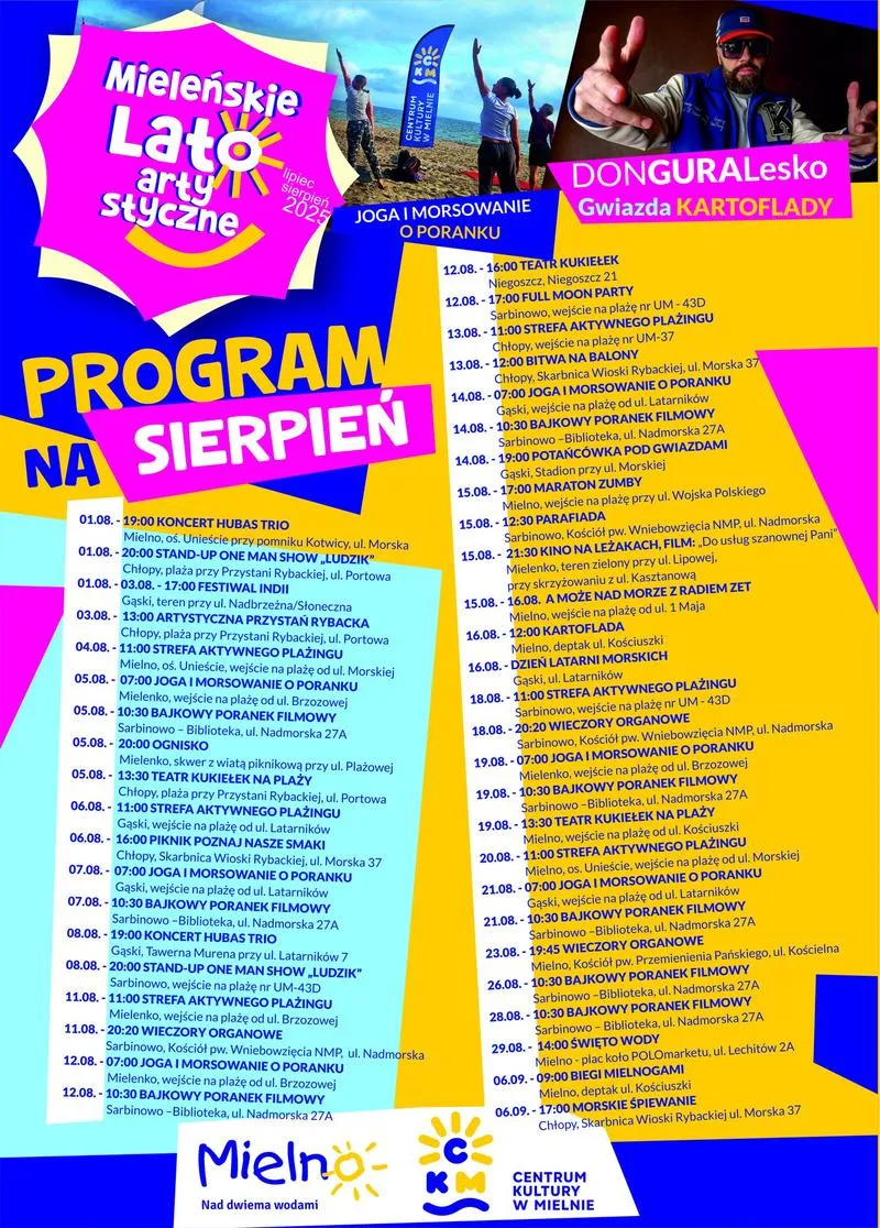 Godziny otwarcia sklepów sierpień