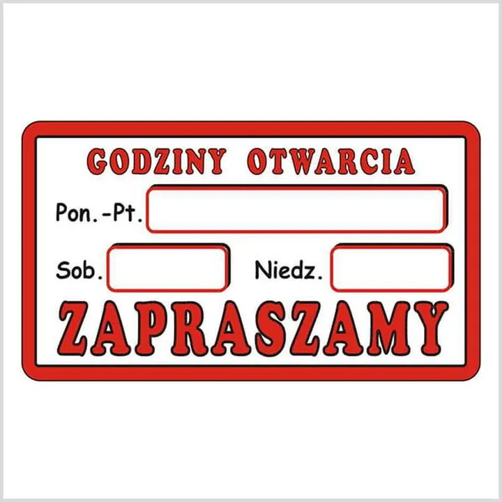 Godziny otwarcia sklepów w Polsce