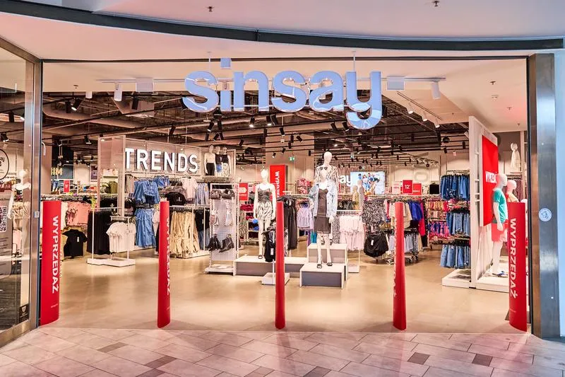 Sprawdzanie dostępności na stronie Sinsay